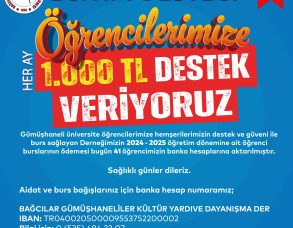 Nisan Ödemesi 41 Öğrencimizin Banka Hesaplarına Aktarılmıştır