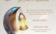 Hoşgeldin ya Şehri-i Ramazan..